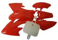 FDB04 RED FAIRING KIT PLASTICS