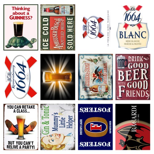 Alcohol retro metal - alcohol,