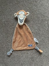 Tigger Comforter Disney Baby Winnie The Pooh Soft Toy Blanket Blankie Rattle