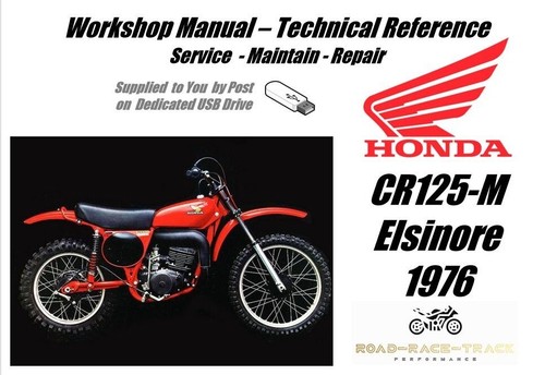 Honda cr125m cr125 125 - cr125, m