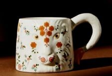 Floral Mug Anthropologie Swan