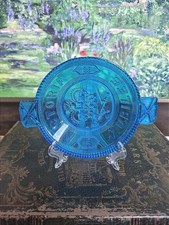 Blue Glass Queen Victoria