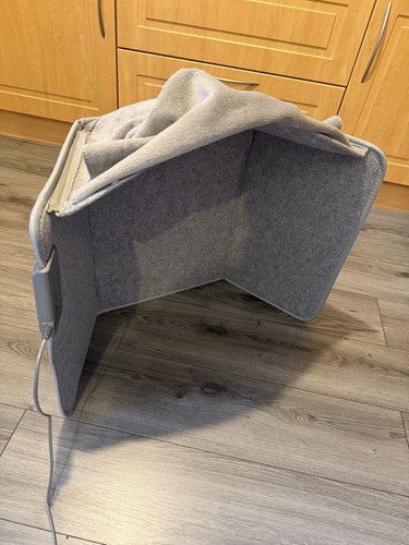 Electric foot warmer - warmer, grey