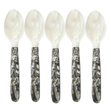 5PCS Caviar Spoons Shell