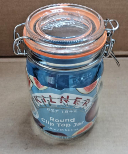 Clip top jar litre - 1,