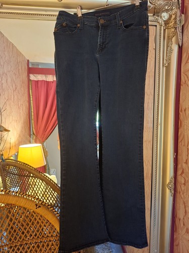 Ladies blue denim rock - denim,