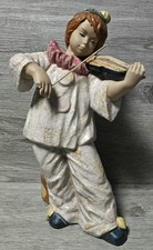 Vintage Spain Porcelana Artistica Levantina PAL, Porcelain Figure Harlequin 