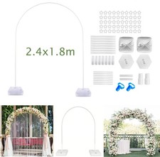 2.4M Balloon Arch Column Frame Garland Adjustable Arch Stand Wedding Party Decor