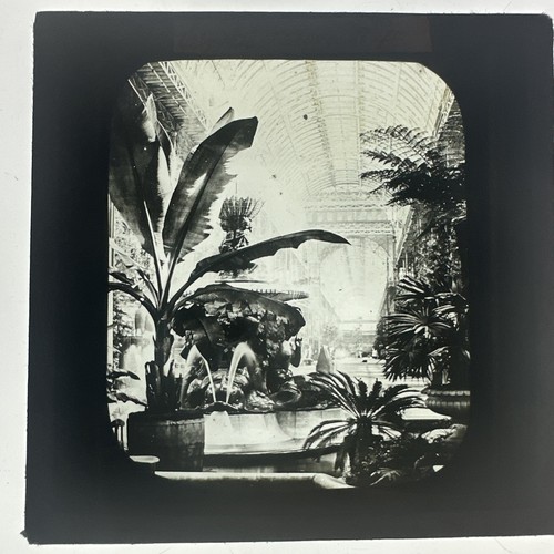Antique magic lantern - antique, slide