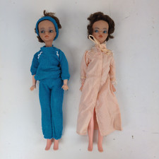 Sindy Doll x2 1966 Clothing Made In Hong Kong Vintage