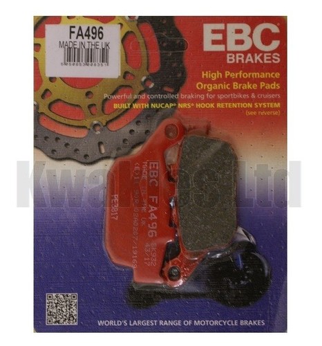 Ebc rear brake pads fa496 - rear,