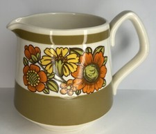 Vintage Sadler Jug Orange