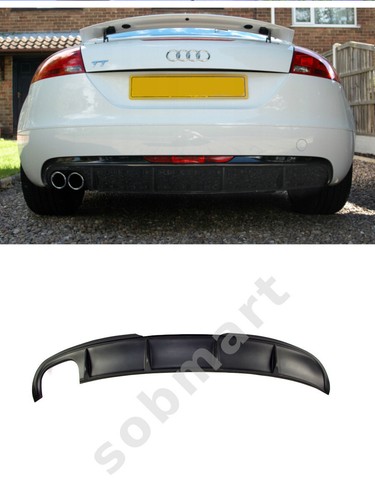 Rear bumper diffuser - diffuser, audi
