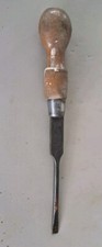 Vintage W Marples & Sons 'Skidproof' Boxwood Handle Screwdriver. 