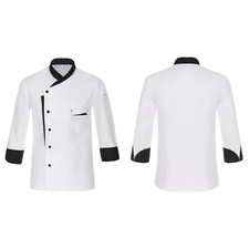 Chef Coat Men Women Long