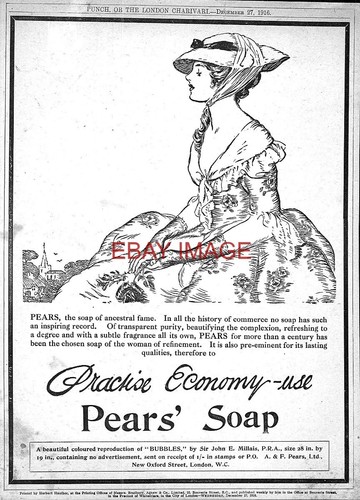Ww1 advert pears soap - pears',
