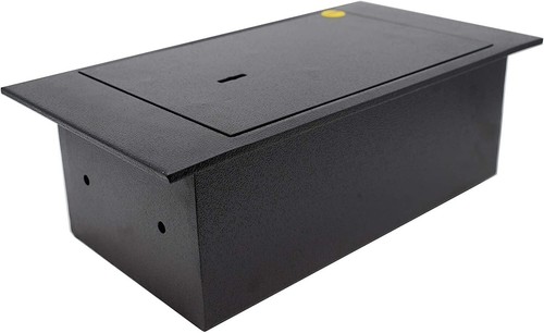 Yale black floor safe easy - black, safe,