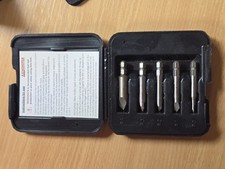 AXMINSTER 5pc Screw Extractor Set Remover Drill Bits for Damaged Screws & Bolts