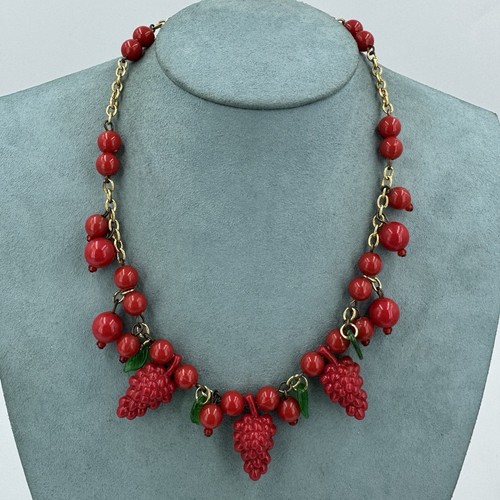Vintage plastic grape - vintage,