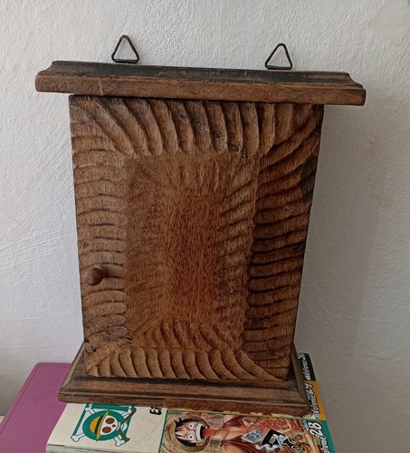 Vintage wooden key - cabinet, box