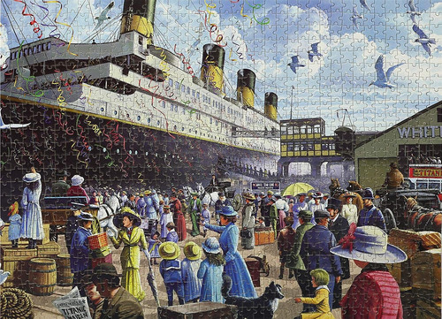 Titanic jigsaw puzzles 1000pcs - jigsaw,