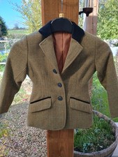 Equetech Child's Wool Tweed Jacket Brand New. Never Worn Size 22