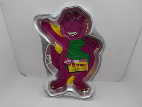 Barney aluminum cake - cake, pan