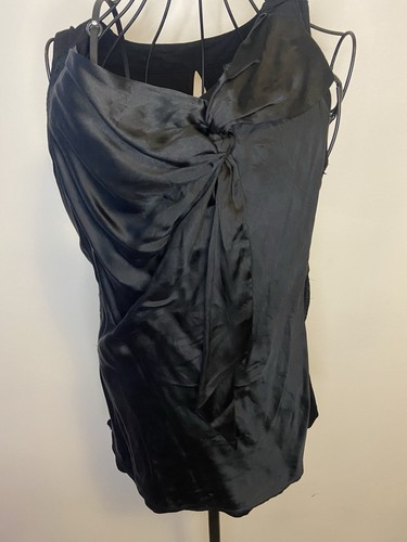Karen millen black satin - karen,