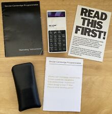 Sinclair Cambridge Programmable with Carry Pouch - Red LED Screen