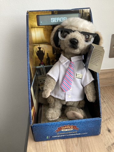 Compare the meerkat toy - the,