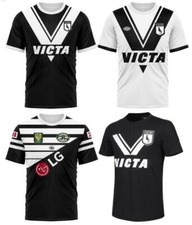 RUGBY MEN's TOP RETRO MAGPIE TRAINING SHIRT NRL S-5XL JERSEY