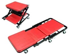 Foldable Seat 36"  Z Creeper Mobile Mechanic Work Chair Stool Trolley Neilsen