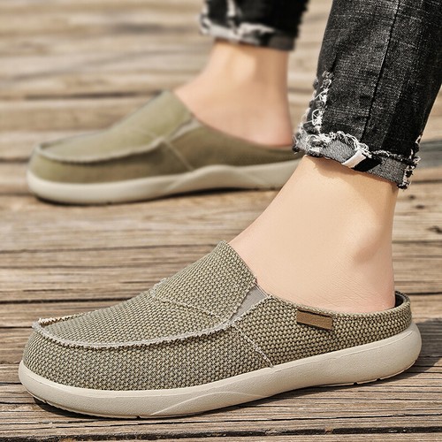 Mens slip canvas driving - mens,