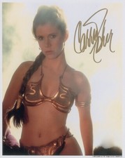 Carrie Fisher StarWars 10 x