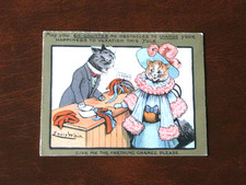 ORIGINAL  LOUIS WAIN SIGNED