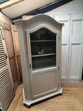 Hand Painted Amoire Display Cabinet