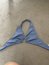 Women’s Blue Primark Halter neck Top/bra Size Medium
