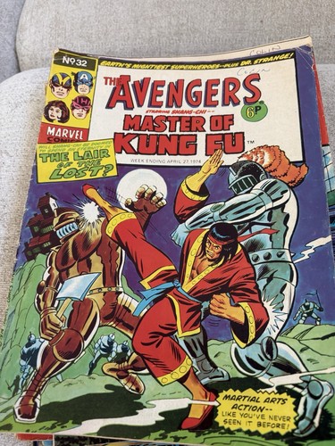 Marvel comics the avengers - comics,