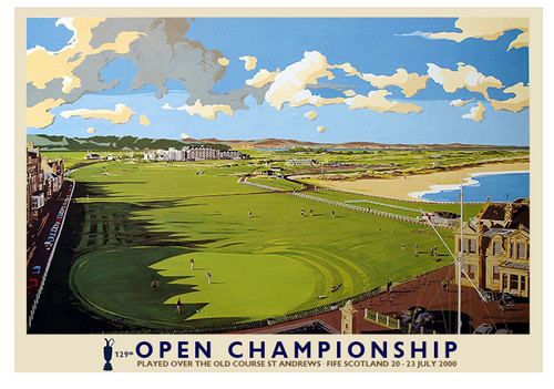 Vintage railway art poster - vintage,