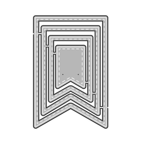 Banner craft die metal - craft, dies