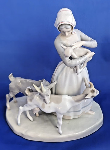 Lladro 1001 shepherdess - lladro,