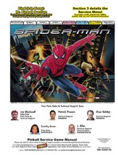 SPIDERMAN PINBALL MACHINE