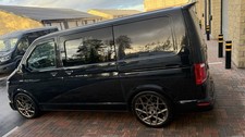 VW Transporter T6 Kombi In Deep Black Pearl