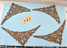 Longcase Clock  grandfather clock Spandrels  4 corner spandrels  to ARE damaged