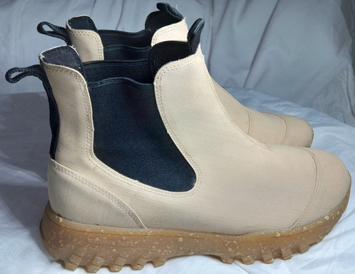 Woden natural soet beige boots - woden,