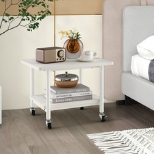 Under Desk Printer Table with