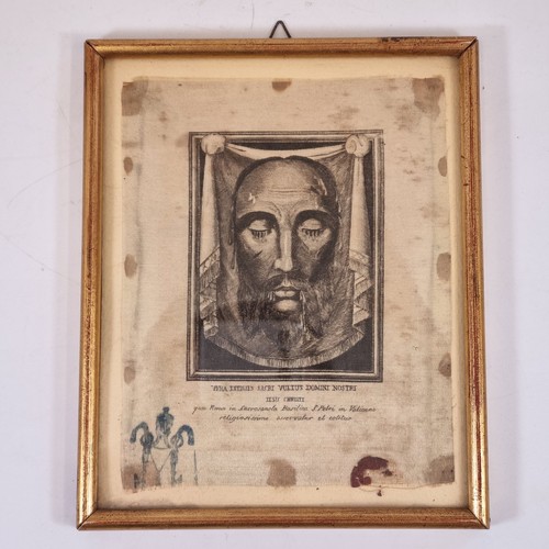 Antique reliquary for the veil - antique,
