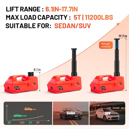 Electric car jack - car, ton