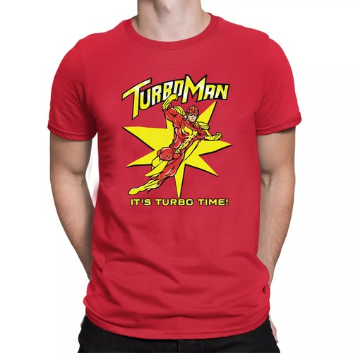 Turbo man red - man, mens