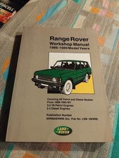Range Rover Classic 1986-1989